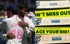 Nathan Lyon Donates Signed Bats of Virat Kohli and Jasprit Bumrah to Support Disabled Cricketers